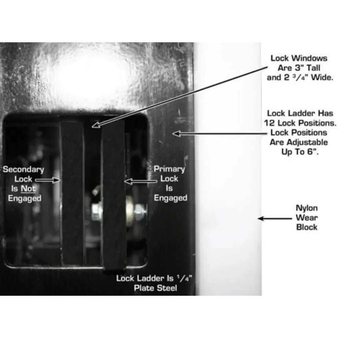 Atlas Garage Extra Tall/Extra Wide Portable Lift | Heavy Duty 4-Post Lift - Image 20