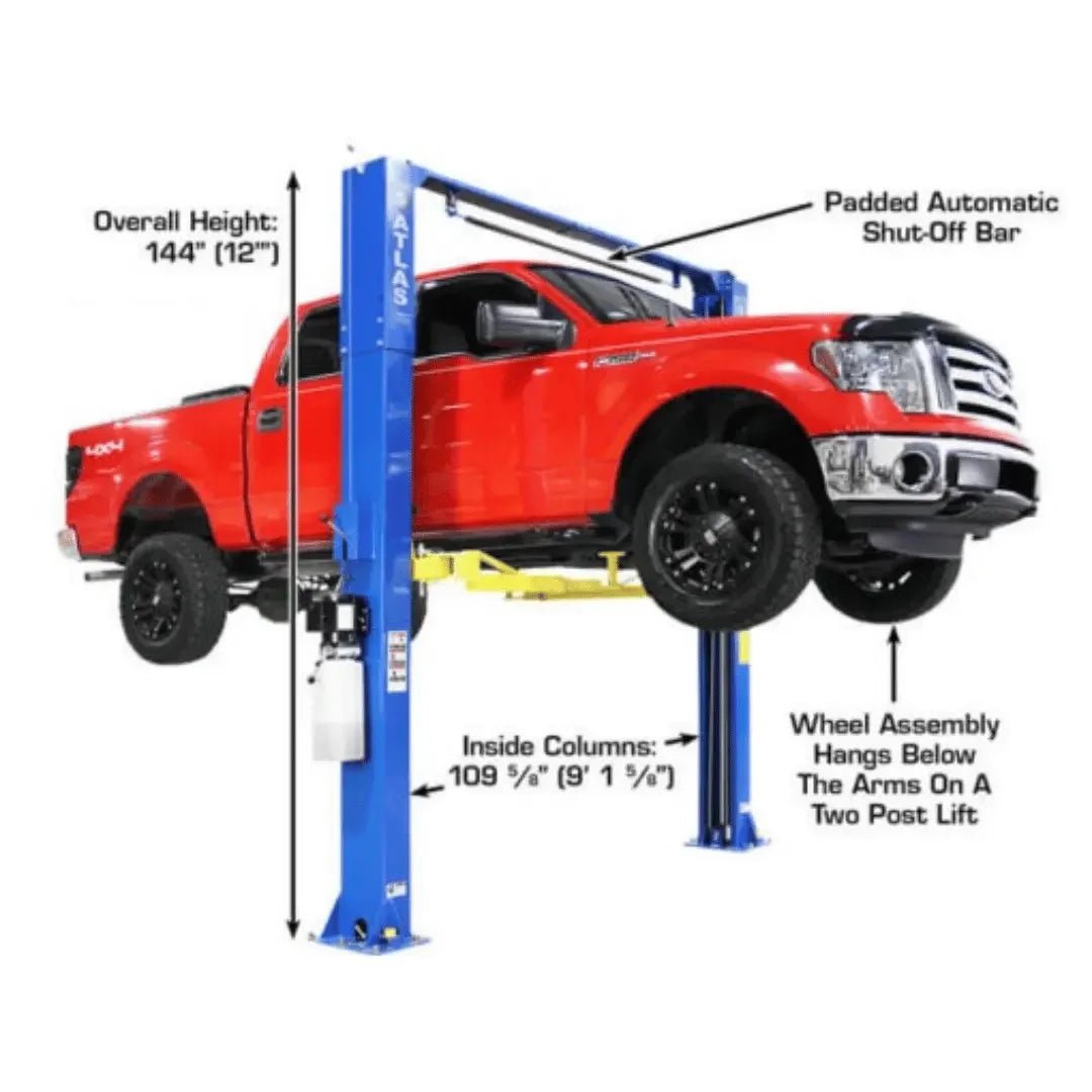 Atlas PRO-9D 9,000 lb 2-Post Overhead Lift - Image 2