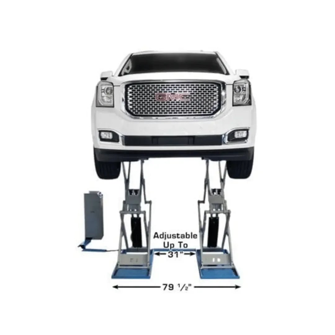 Atlas SLP9K Full-Rise 9,000 lb Capacity Scissor Lift - Image 5