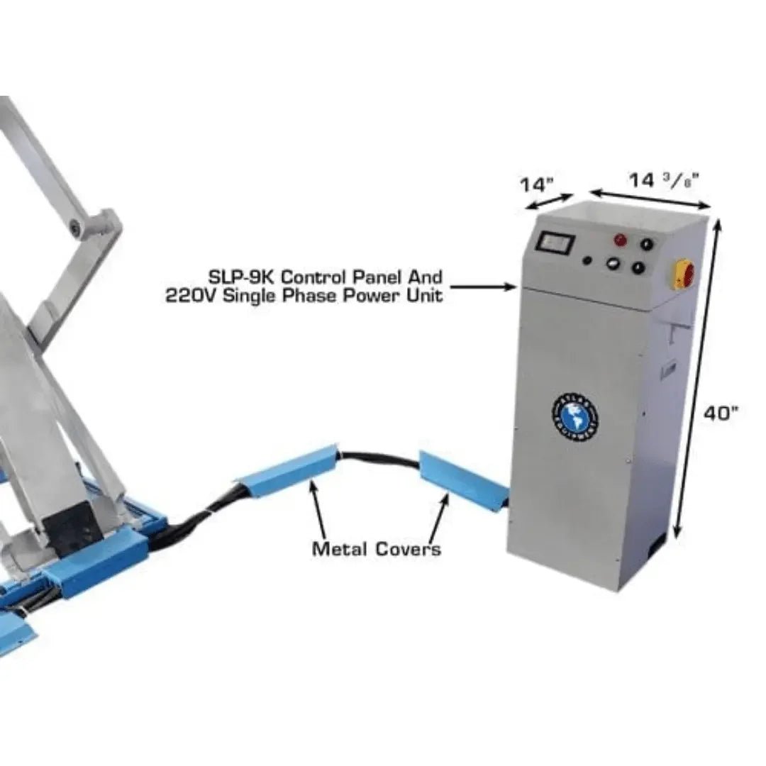 Atlas SLP9K Full-Rise 9,000 lb Capacity Scissor Lift - Image 9