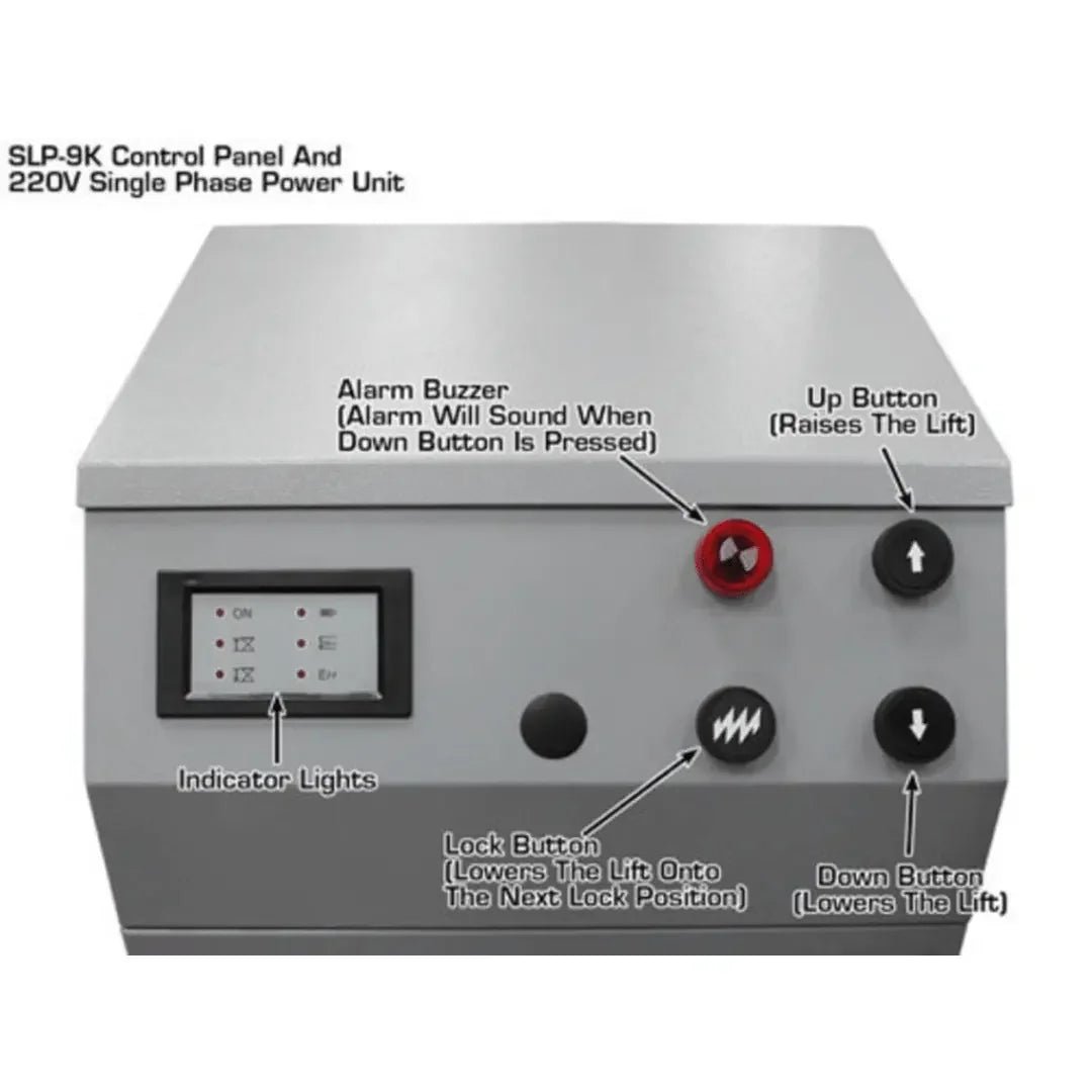 Atlas SLP9K Full-Rise 9,000 lb Capacity Scissor Lift - Image 10