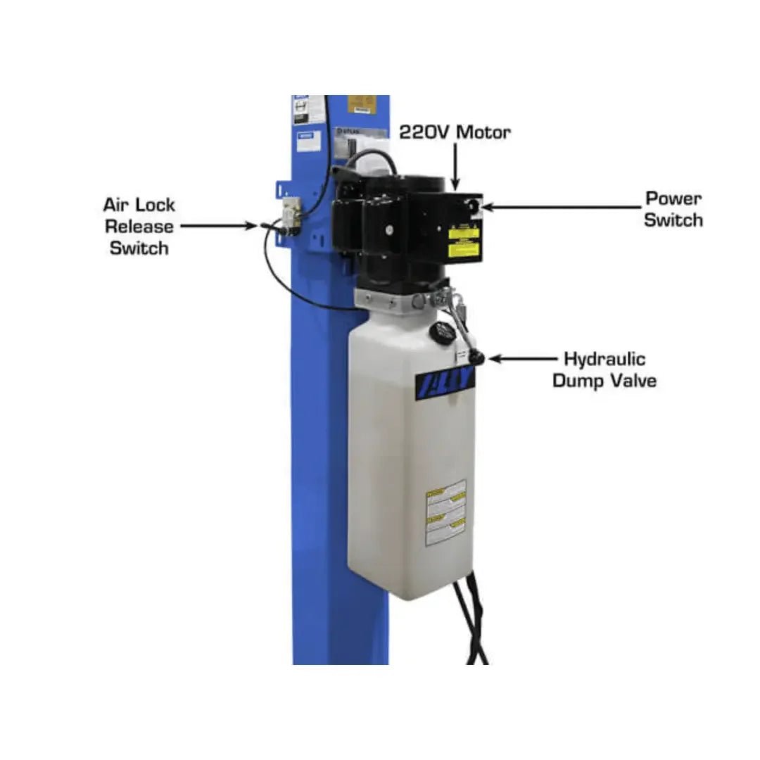 Atlas Platinum PVL14 14000 lb Certified 4-Post Lift - Image 8