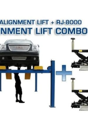 Atlas 414A Alignment Lift + RJ8 Rolling Jacks Combo